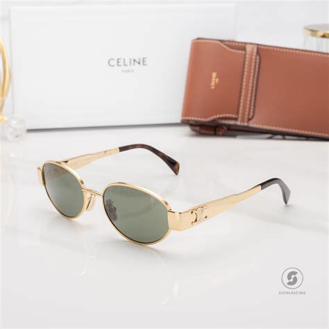 Celine TRIOMPHE METAL 01 SUNGLASSES Worn for a few..